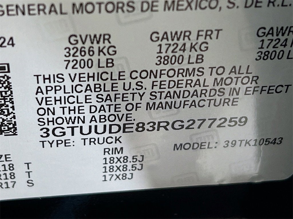 2024 GMC Sierra 1500 SLT